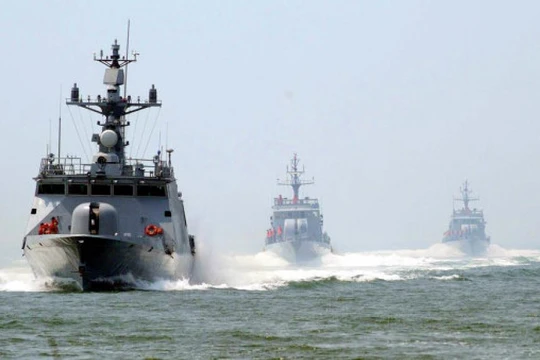 Hải quân Trung Quốc gần đây liên tục tập trận gây căng thẳng khu vực