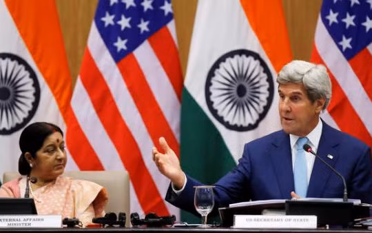 Ngoại trưởng Mỹ Kerry tại Ấn Độ hôm 30/8