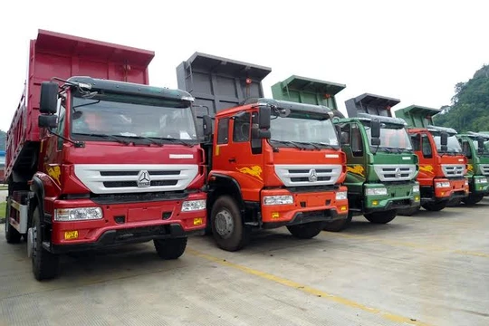 Xe tải Trung Quốc tràn vào thị trường Việt Nam