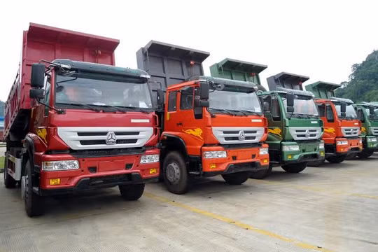 Xe tải Trung Quốc tràn vào thị trường Việt Nam