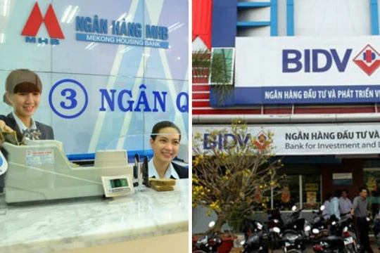So về tiềm lực tài chính, nguồn vốn.... thì MHB đều "thua xa" BIDV