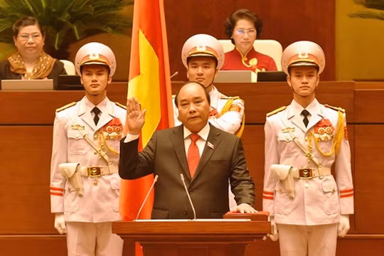 Tân Thủ tướng Nguyễn Xuân Phúc tuyên thệ trước quốc dân đồng bào