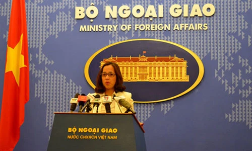 Phó phát ngôn Bộ Ngoại giao Phạm Thu Hằng