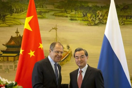 Lavrov và Vương Nghị tại Bắc Kinh ngày 29/4