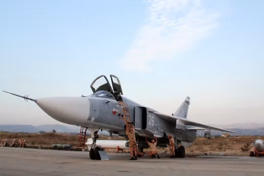 Máy bay Su-24 Nga tác chiến tại Syria