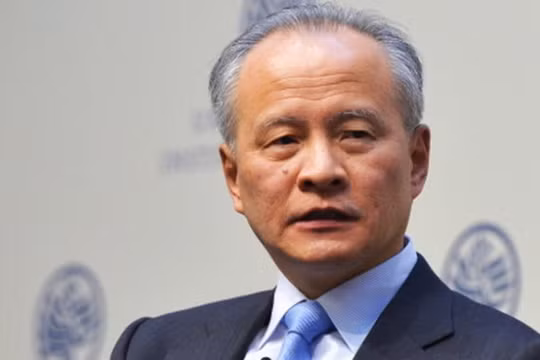 Đại sứ Trung Quốc ở Mỹ Thôi Thiên Khải - Ảnh: Xinhua