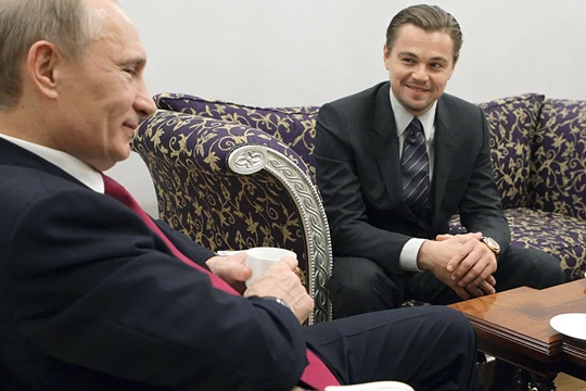 Ông Putin và diễn viên DiCaprio