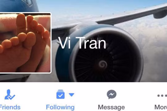 Trang Facebook mà Vi Tran dùng để giao dịch với du học sinh - Ảnh chụp màn hình