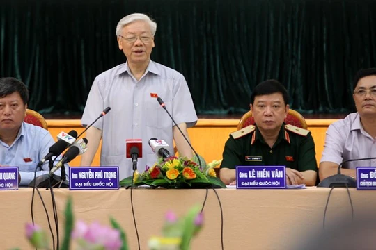 ổng bí thư Nguyễn Phú Trọng