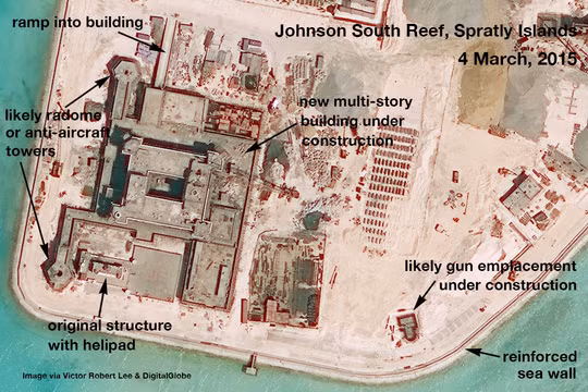 Trung Quốc ồ ạt bồi lấp, xây đảo nhân tạo ở Biển Đông khiến khu vực và thế giới hết sức lo ngại