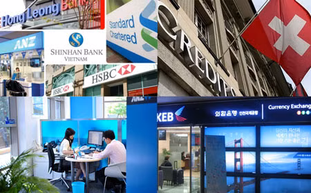Các ngân hàng nước ngoài của những tỷ phú tài phiệt nổi tiếng lại tập trung tấn công thị trường Việt Nam.