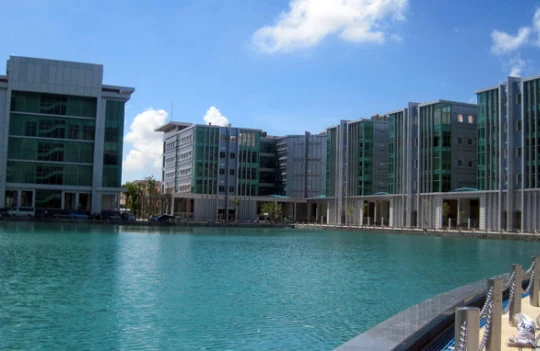 Một góc trung tâm hành chính tỉnh Bà Rịa - Vũng Tàu - Ảnh: Đ.Hà