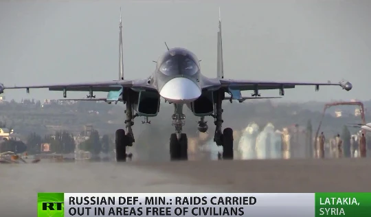Su-34 Fullback của Nga tác chiến tại Syria