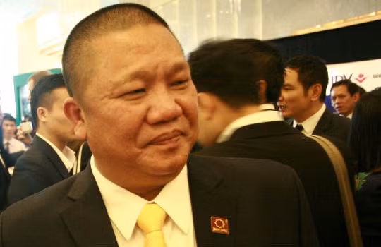 Ông Lê Phước Vũ, Chủ tịch tập đoàn Hoa Sen. Ảnh: Quang Sơn