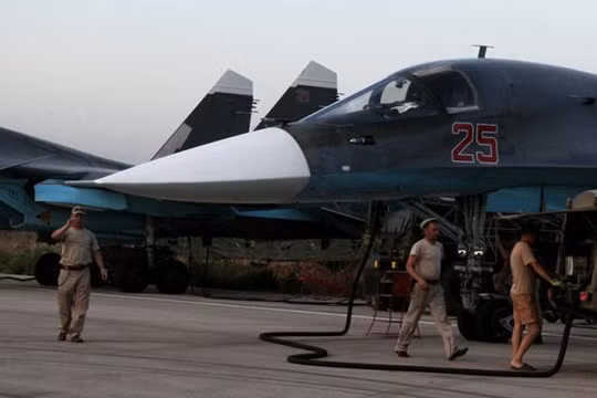 Chiến đấu cơ Su-34 của Nga tham chiến tại Syria
