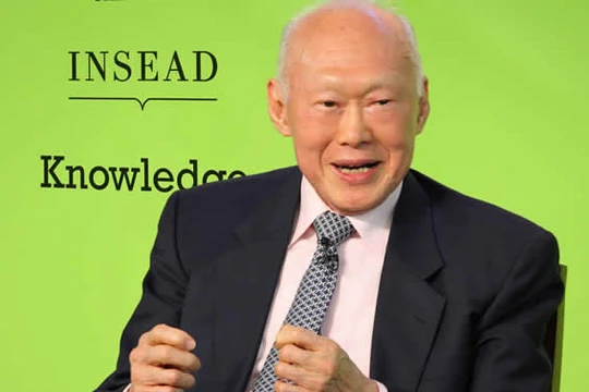 Ông Lý Quang Diệu là một trong những nhân vật vĩ đại của châu Á và thế giới