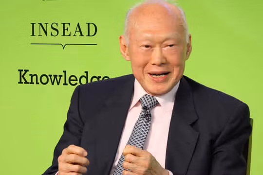 Ông Lý Quang Diệu là một trong những nhân vật vĩ đại của châu Á và thế giới