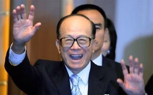 Tỷ phú Li Ka-shing, người giàu nhất châu Á.