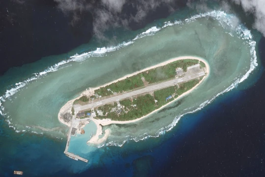 Đảo Ba Bình do Đài Loan chiếm đóng trái phép ở Biển Đông