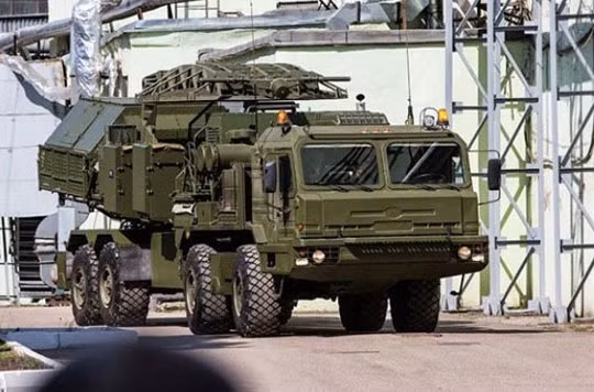 Trạm chế áp điện tử 1L269 Krasukha-2 lắp trên xe (NPO Kvant) 