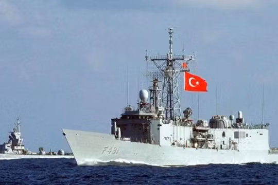 Chiến hạm hải quân Thổ Nhĩ Kỳ