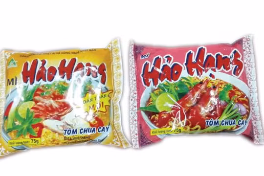 Sản phẩm Mì Hảo Hạng của Asia Foods bị tố vi phạm quyền sở hữu trí tuệ. 