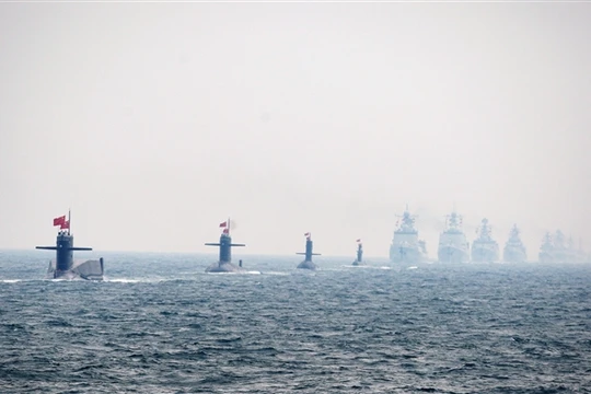 Trung Quốc đã triển khai ít nhất 3 tàu ngầm hạt nhân lớp Tấn mang tên lửa đạn đạo ở vịnh Á Long