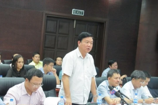 Bộ trưởng Đinh La Thăng chủ trì buổi họp