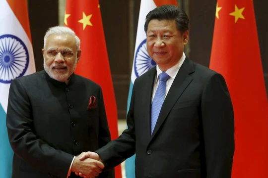 Ông Tập Cận Bình và Thủ tướng Ấn Độ Narendra Modi