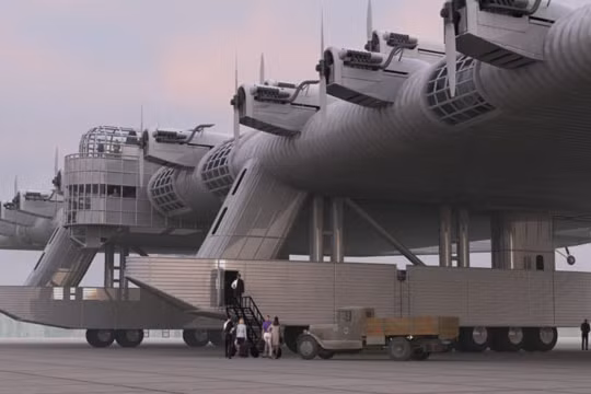 Dự án về "pháo đài bay" tuyệt mật của Liên Xô được giữ kín suốt thời gian dài