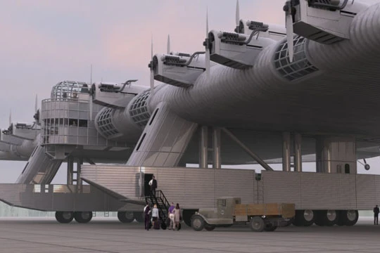 Dự án về "pháo đài bay" tuyệt mật của Liên Xô được giữ kín suốt thời gian dài