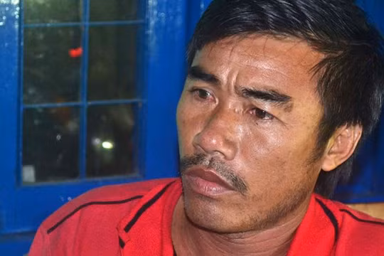 Ngư dân Bùi Văn Cu, chủ tàu kiêm thuyền trưởng tàu cá QNg 95861 TS - Ảnh: Hiển Cừ