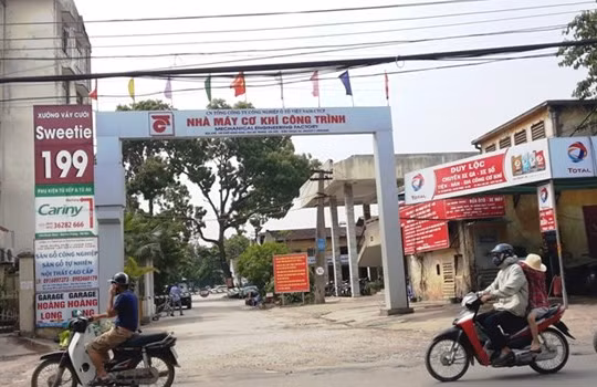 Dự án Nhà máy cơ khí công trình "ôm” đến 23.000m2 đất nhưng không triển khai, trong khi đó lại cho thuê trái mục đích.