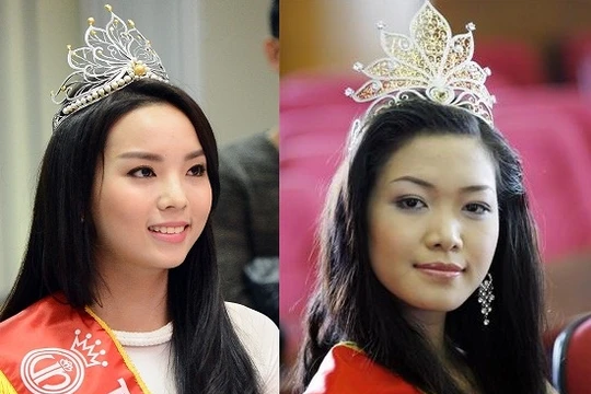 Hoa hậu Việt Nam đều sở hữu gương mặt khá to so với chuẩn.