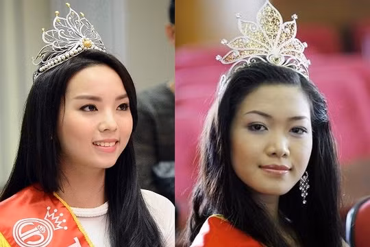 Hoa hậu Việt Nam đều sở hữu gương mặt khá to so với chuẩn.