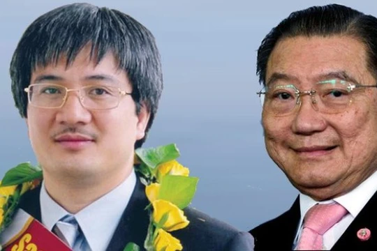 Sau khi bán phần lớn cổ phần cho tập đoàn của tỷ phú Thái Lan, ông Phạm Đình Đoàn (trái) vẫn giữ vị trí Tổng giám đốc của Phú Thái