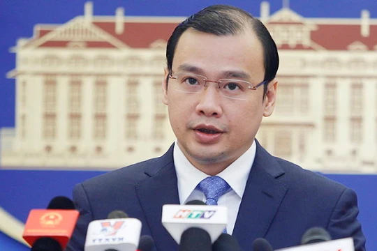Người Phát ngôn Bộ Ngoại giao Việt Nam Lê Hải Bình 