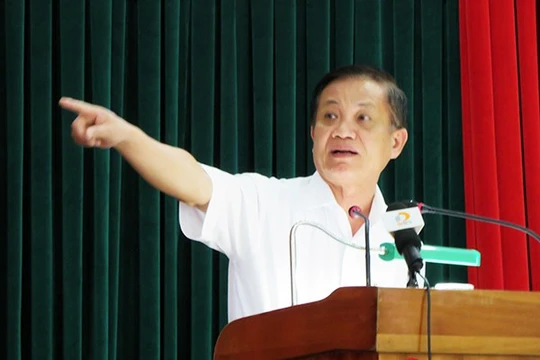 Ông Trần Thọ, Bí thư Thành ủy Đà Nẵng "lộ đề" thi tuyển Giám đốc Sở Xây dựng sắp tới? (Ảnh: HC)