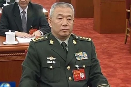 Phó Tổng Tham mưu trưởng Quân Giải phóng Nhân dân Trung Quốc (PLA) Vương Kiến Bình Ảnh: CCTV