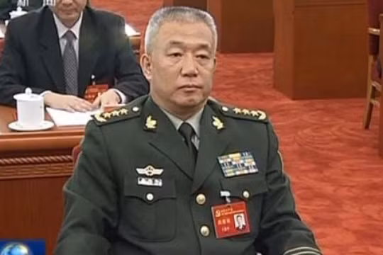 Phó Tổng Tham mưu trưởng Quân Giải phóng Nhân dân Trung Quốc (PLA) Vương Kiến Bình Ảnh: CCTV