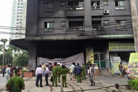 Khu chung cư của đại gia Lê Thanh Thản liên tục bị cháy