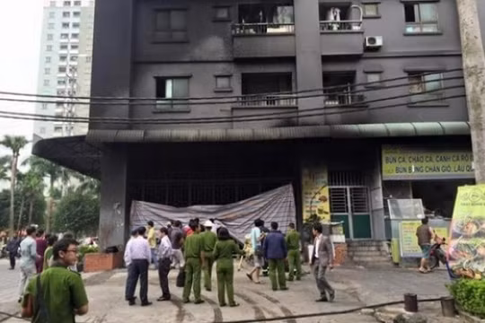 Khu chung cư của đại gia Lê Thanh Thản liên tục bị cháy