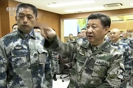 Ông Tập Cận Bình yêu cầu quân đội Trung Quốc phải sẵn sàng đánh thắng trong chiến tranh tiềm tàng