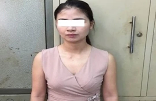 Cao Thị Anh tại CQCA. Ảnh: CQCA cung cấp.