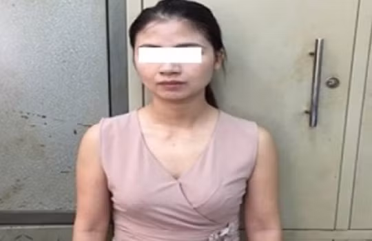 Cao Thị Anh tại CQCA. Ảnh: CQCA cung cấp.