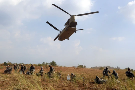 Quân đội Mỹ và Philippines đang tiến hành cuộc tập trận chung lớn nhất trong vòng 15 năm qua