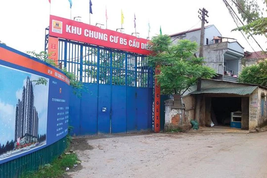 Tổng số tiền mà người dân góp vào Dự án Chung cư B5 Cầu Diễn đã lên tới hơn 629 tỷ đồng. 