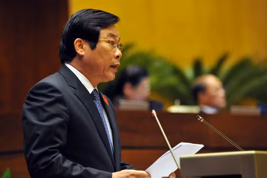 Bộ trưởng Thông tin Truyền thông Nguyễn Bắc Son. Ảnh: Hoàng Long 