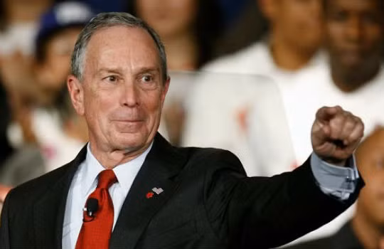 Tỷ phú Michael Bloomberg. Ảnh: Reuters.