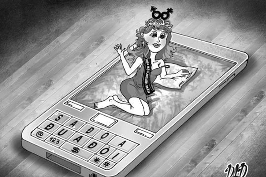 Phát hiện á khôi trong đường dây bán dâm có giá 20.000 USD 